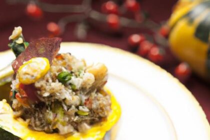 Autumn Delight: Stuffed Acorn Squash with Quinoa Boost
