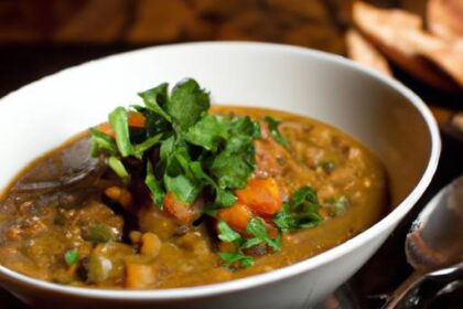 Warm Up with Moroccan Spiced Lentil Soup: A Flavorful Guide