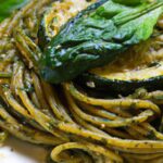 Twist on Tradition: Spaghetti Squash Meets Basil Pesto Bliss