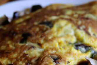 Whip Up a Flavorful Vegan Mushroom Omelette Delight
