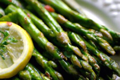 Zesty Lemon Garlic Asparagus: A Fresh Twist on Veggies