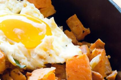 Hearty Sweet Potato Hash with Eggs: A Flavorful Morning Boost