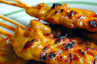 Savoring Thai Chicken Satay: A Skewer of Flavorful Tradition