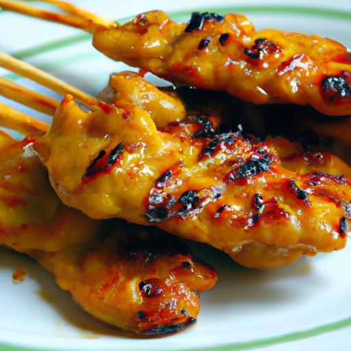 Savoring Thai Chicken Satay: A Skewer of Flavorful Tradition