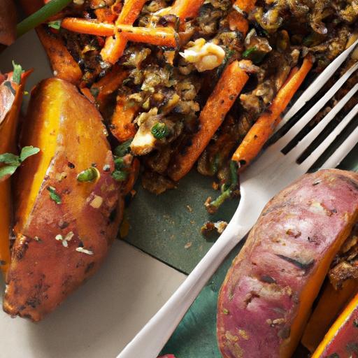 Roasted Sweet Potatoes with Za’atar: A Flavorful Twist