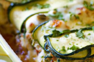 Zucchini Lasagna: A Fresh Twist on a Classic Comfort Dish