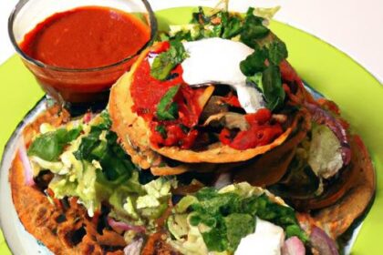 Tostadas de Tinga: A Crispy Dive into Mexican Flavors