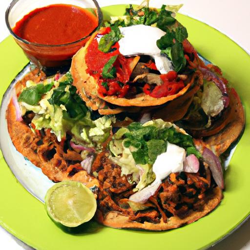 Tostadas de Tinga: A Crispy Dive into Mexican Flavors