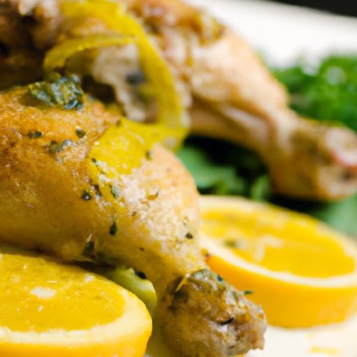 Zesty Baked Lemon Herb Chicken Thighs: A Flavorful Delight