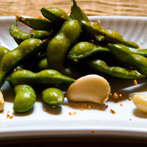 Zesty Ginger Garlic Edamame: A Nutritious Snack Boost