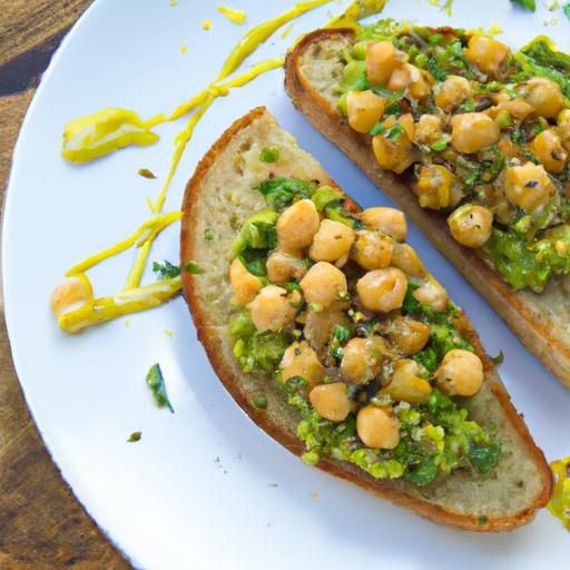 chickpea Avocado Toast: A Nutritious Twist on a classic