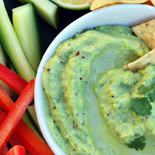 Dip into health: Vibrant guacamole with Fresh Veggie Sticks