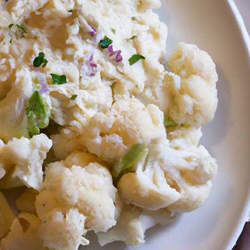 Creamy Mashed Cauliflower with Garlic: A Healthy Twist