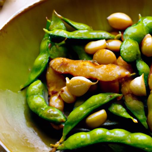 Zesty Ginger Garlic ‍Edamame: A Nutritious Snack Boost