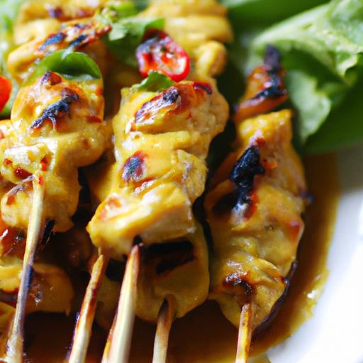 Savoring Thai Chicken Satay: A Skewer of Flavorful Tradition