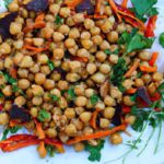 Nourish Your Plate: Sweet Potato & Chickpea Salad Delight