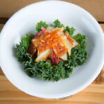 Zesty Kimchi & Kale Slaw with Nutty Sesame Dressing Twist
