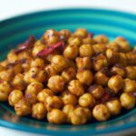 Crunchy Roasted Chickpeas with Smoky Paprika Spice Mix