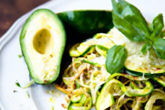 Zucchini Noodles with Creamy Avocado Pesto: A Fresh Twist