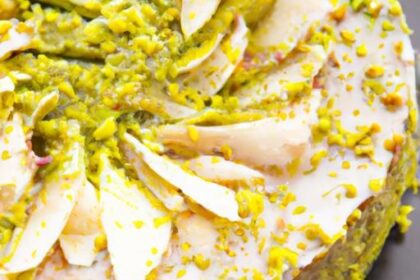 Sweet Harmony: The Art of Pistachio and Honey Cake