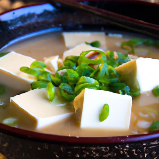 Wholesome Miso Soup with Tofu: A Nutritious Delight
