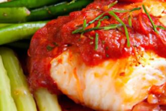 Savory Slow-Cooked Salmon in Rich Tomato Sauce Delight