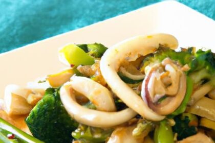 Fiery Flavors Unleashed: Mastering Spicy Squid Stir-Fry