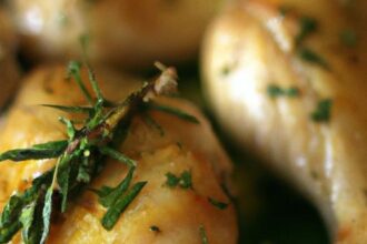 Savory Garlic Rosemary Roasted Chicken Thighs Recipe Guide
