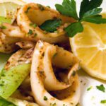 Savor the Zest: Grilled Calamari with Lemon & Parsley Delight