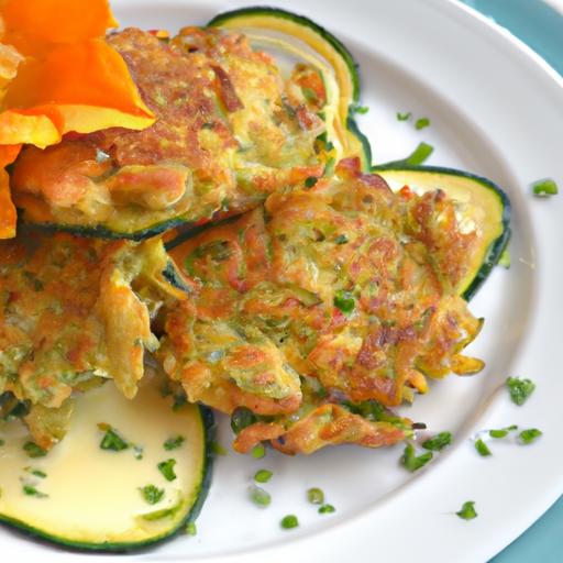 Crispy & Healthy: The Art of Baked Zucchini Fritters