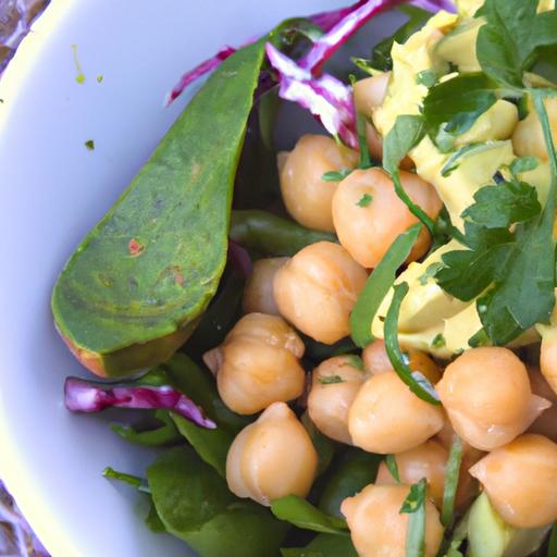 Creamy Avocado Chickpea Salad: A Nutritious Delight Recipe