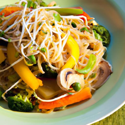 Vibrant Veggie Stir-Fry with Rice Noodles: A Flavorful Guide