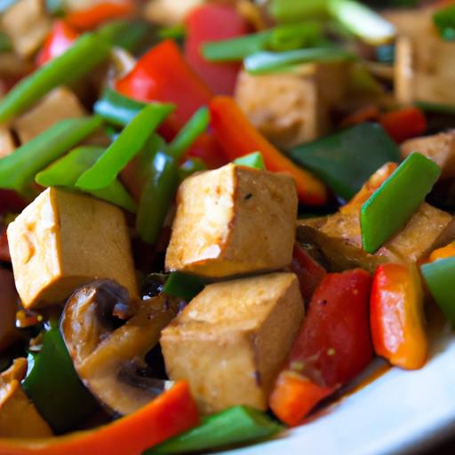 Vibrant Veggie Stir-Fry ​with tofu: A Healthy Quick Fix