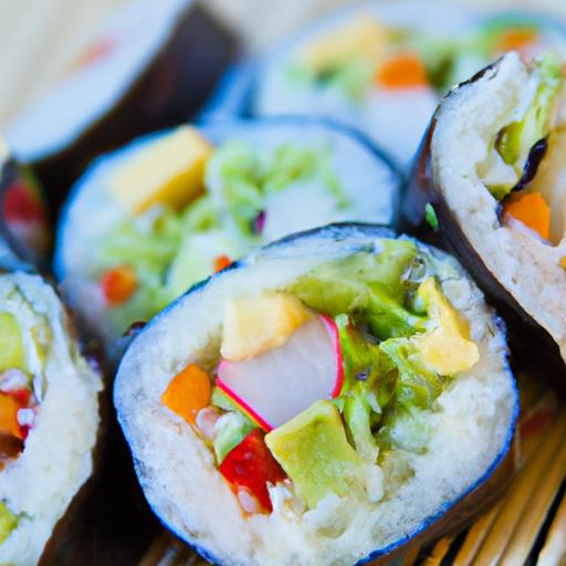 Bright & Healthy: Quinoa Sushi ‍Rolls Packed with Veggies
