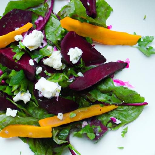 Brighten Your Plate: Roasted Beet Salad with Feta⁤ magic