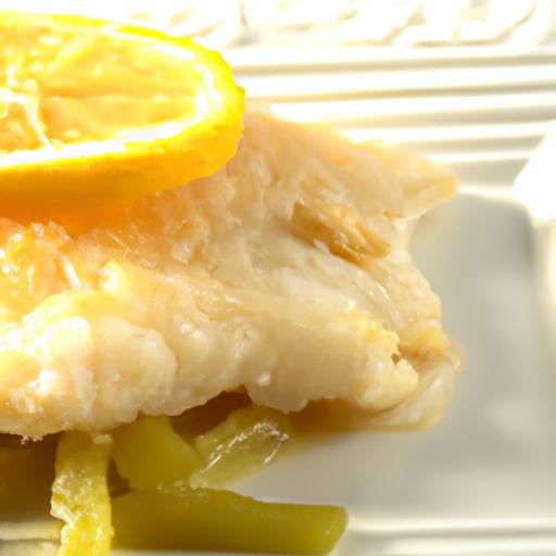 Zesty Lemon Butter Baked cod: A Flavorful Seafood Delight