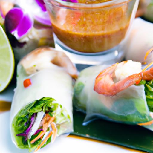 fresh & Flavorful: The Art of Shrimp Spring Rolls Unveiled