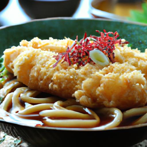 Crispy Delight: Exploring Japan's Tempura Udon Tradition