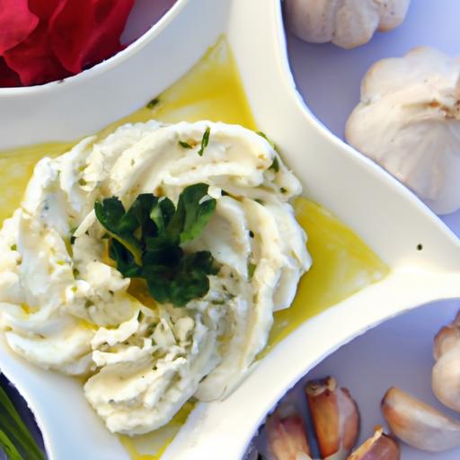Garlic Labneh: creamy Delight with a Zesty Twist