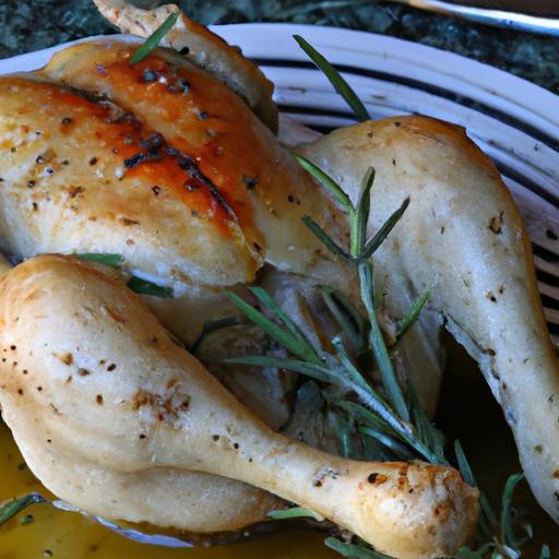 Simple Garlic & Rosemary Roasted Chicken Recipe Unveiled