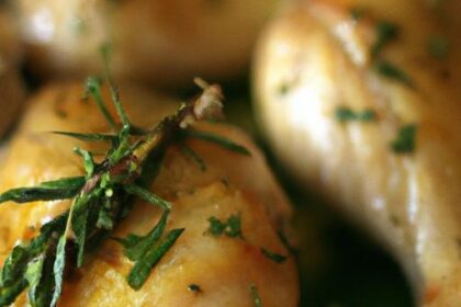 Savory Garlic Rosemary Roasted Chicken Thighs Recipe Guide