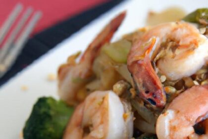 Zesty Ginger Garlic Shrimp Stir-Fry: Quick Flavor Boost