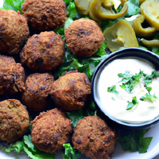 Crispy Baked falafel with⁤ Creamy Tahini ‌Sauce⁢ Recipe ​Guide