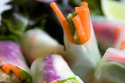 Crisp & Colorful: The Art of Perfect Vegetable Spring Rolls