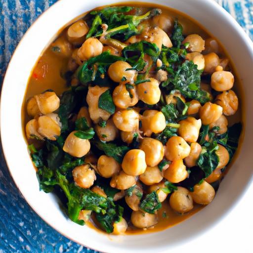 Hearty Chickpea and Spinach Stew: A Nutritious Delight
