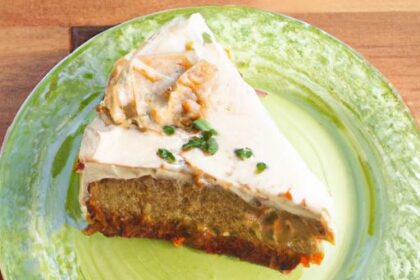 Delightful Vegan Carrot Cake with Creamy Cashew Frosting