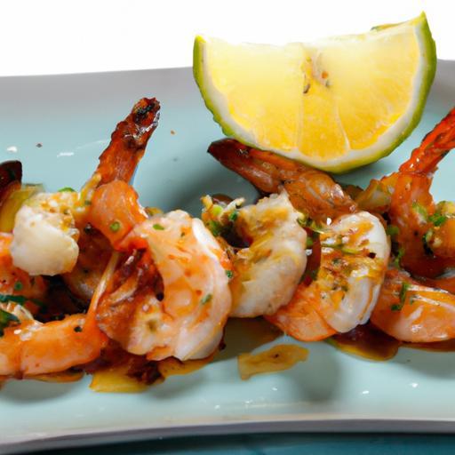 Zesty Grilled Lemon Garlic Shrimp: A Flavorful Seafood Delight