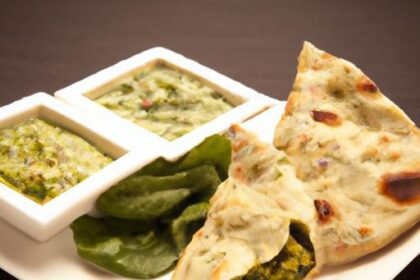 Zesty Cilantro Chutney with Naan: A Flavorful Duo Delight