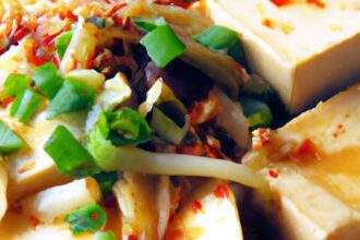 Savor Korean Garlic Soy Tofu: A Flavorful Plant-Based Delight