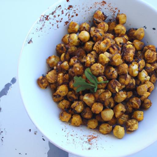 Crunchy Zaatar Roasted Chickpeas: A Flavorful Snack Twist